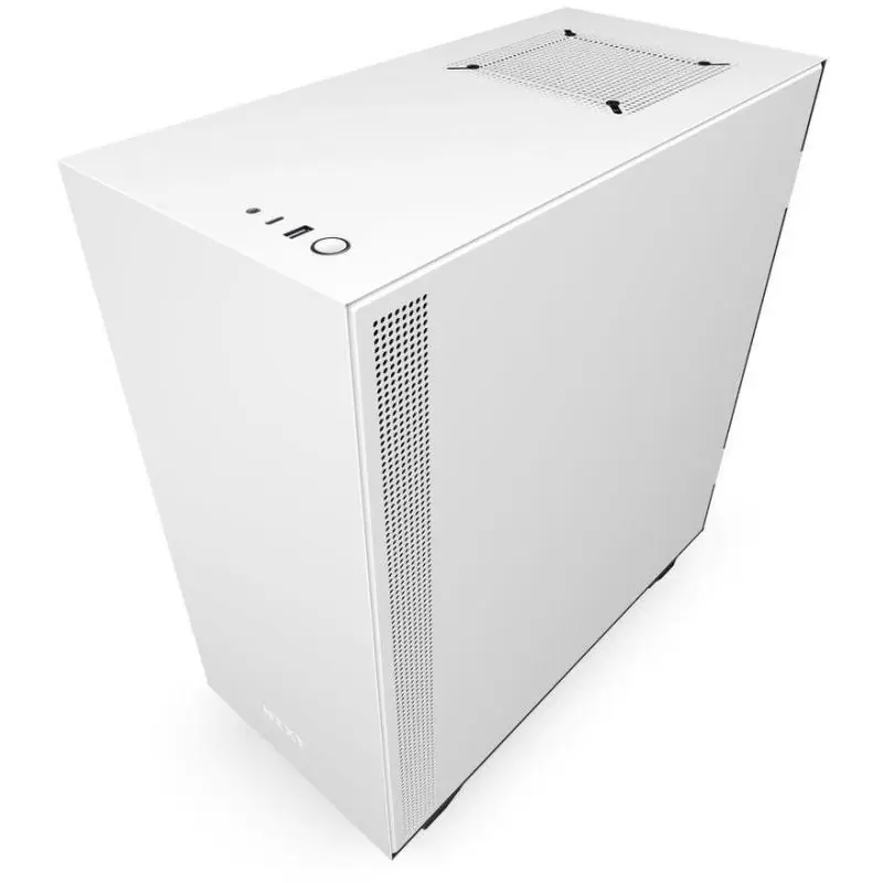 NZXT H510i Cristal Templado USB 3.1 RGB Blanco Mate