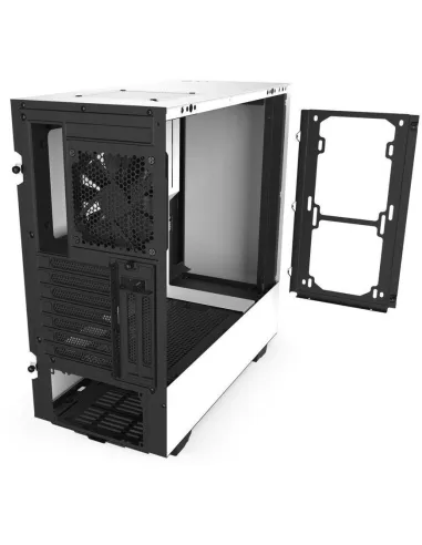 NZXT H510i Cristal Templado USB 3.1 RGB Blanco Mate
