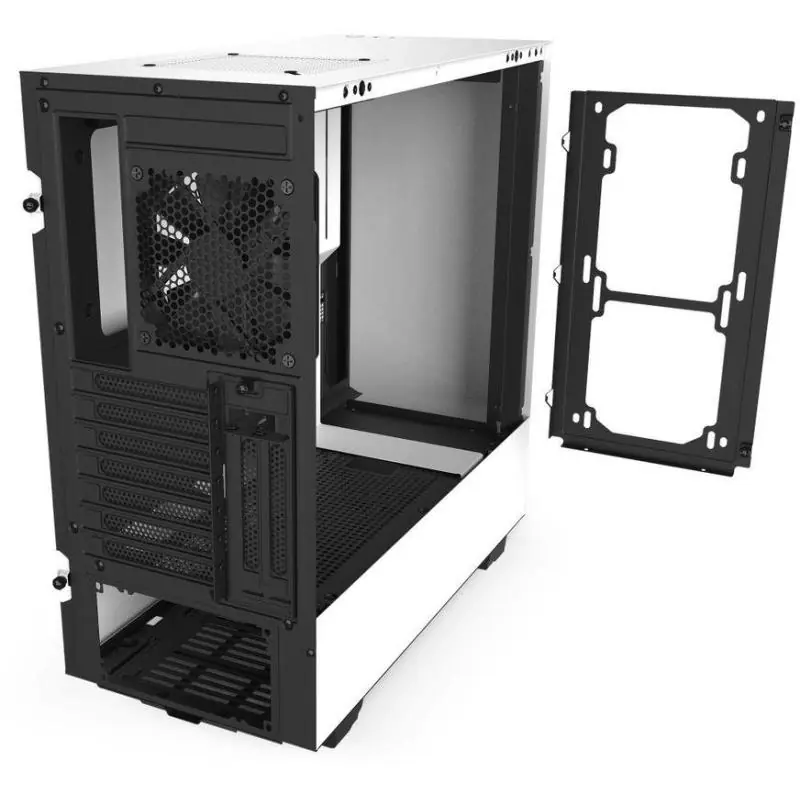 NZXT H510i Cristal Templado USB 3.1 RGB Blanco Mate