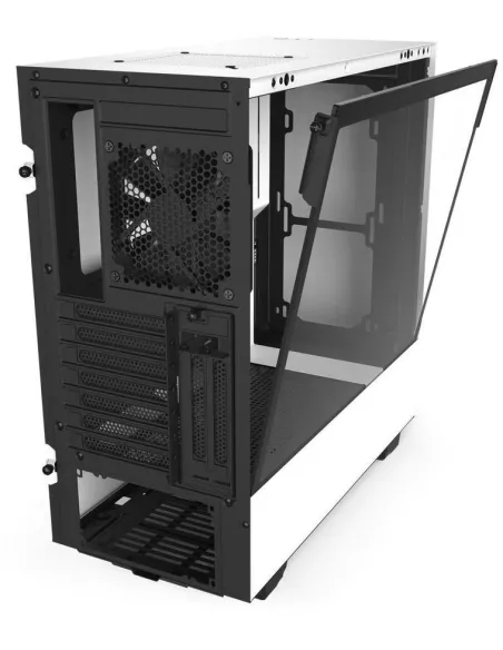 NZXT H510i Cristal Templado USB 3.1 RGB Blanco Mate
