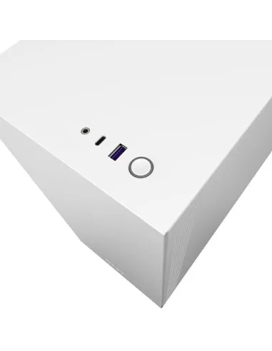 NZXT H510i Cristal Templado USB 3.1 RGB Blanco Mate