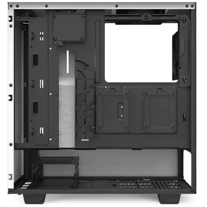 NZXT H510i Cristal Templado USB 3.1 RGB Blanco Mate