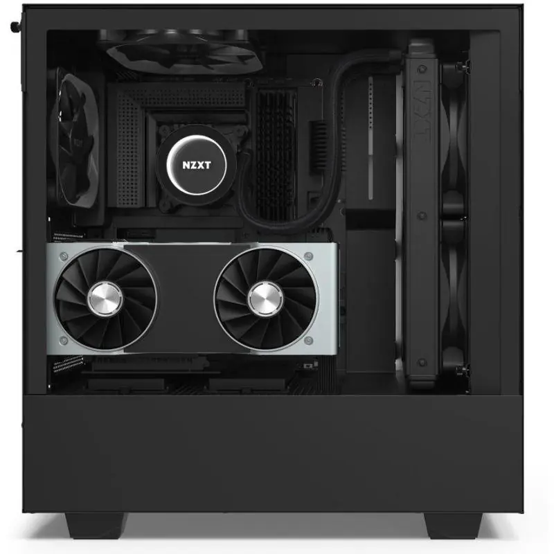 NZXT H510i Cristal Templado USB 3.1 RGB Negro Mate