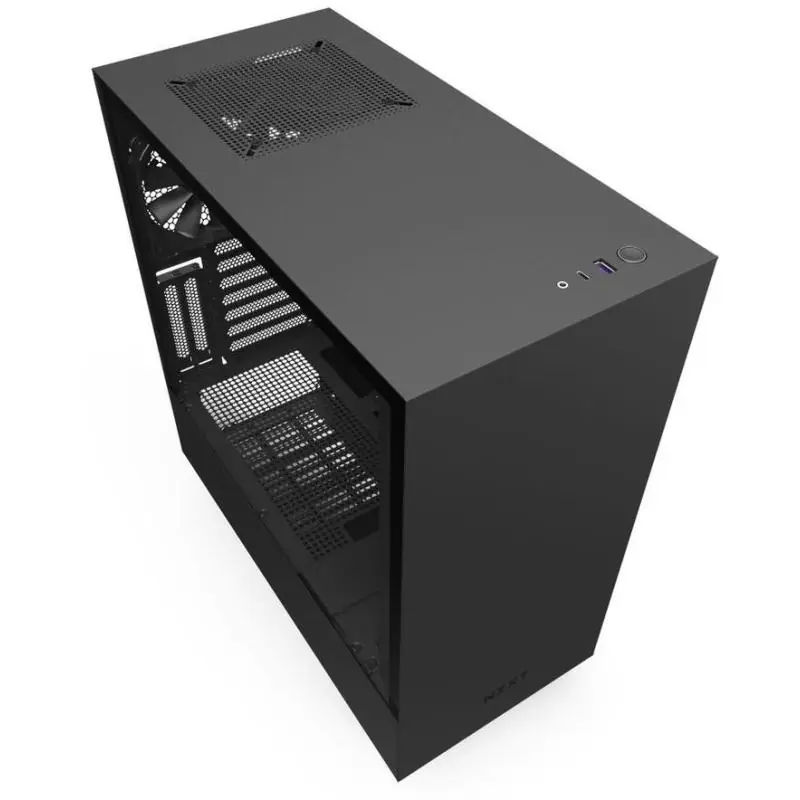 NZXT H510i Cristal Templado USB 3.1 RGB Negro Mate