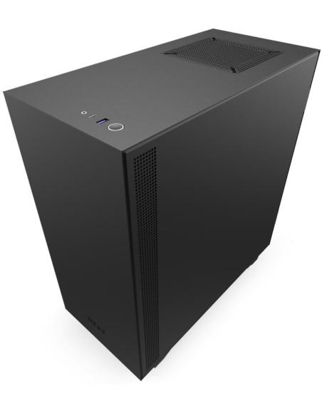 NZXT H510i Cristal Templado USB 3.1 RGB Negro/Rojo