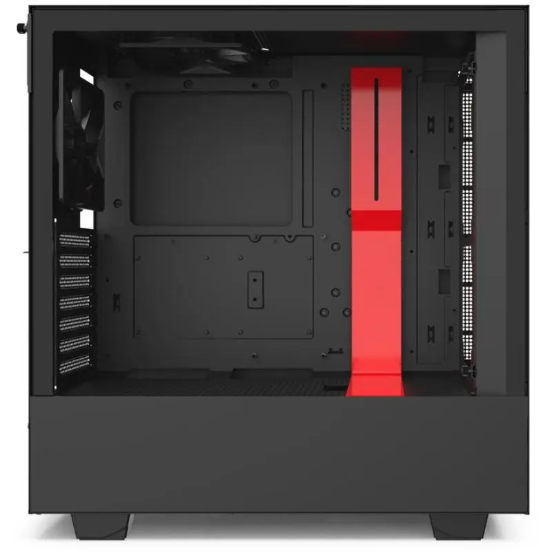 NZXT H510i Cristal Templado USB 3.1 RGB Negro/Rojo