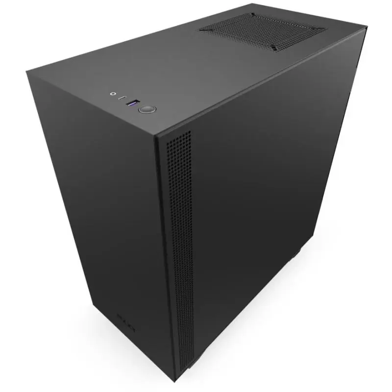 NZXT H510i Cristal Templado USB 3.1 RGB Negro/Rojo