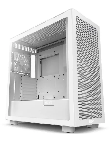 NZXT H7 Flow Cristal Templado USB 3.2 Blanca