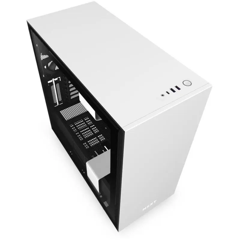 NZXT H710 Cristal Templado USB 3.1 Blanco Mate