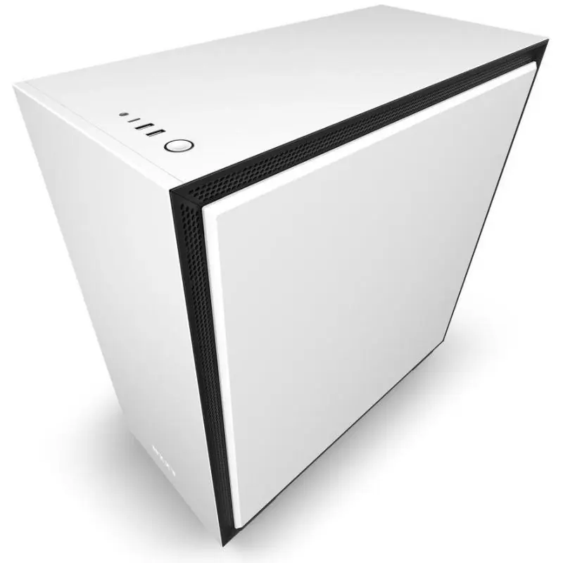 NZXT H710 Cristal Templado USB 3.1 Blanco Mate