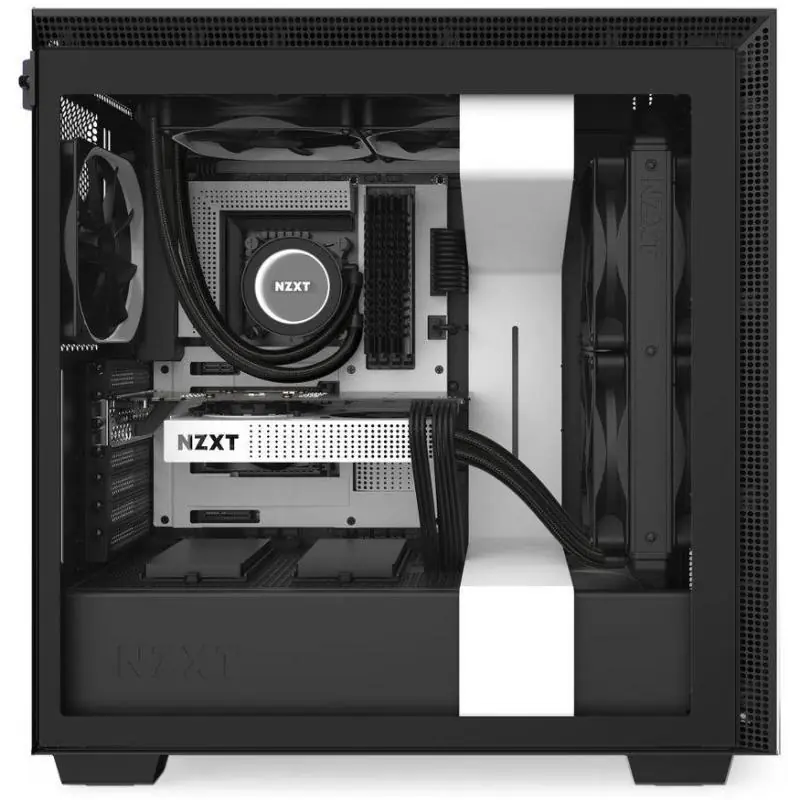 NZXT H710 Cristal Templado USB 3.1 Blanco Mate