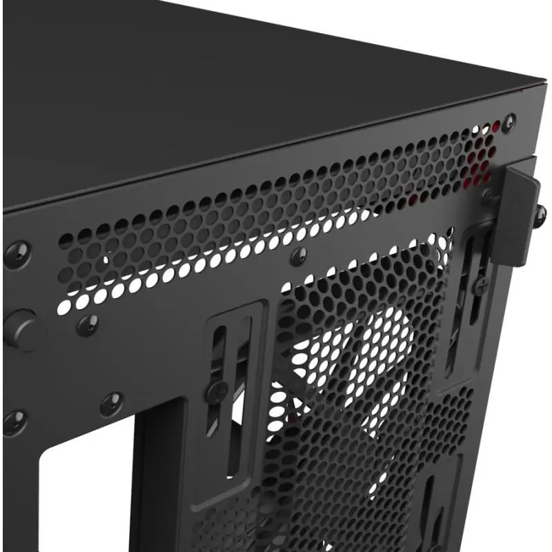 NZXT H710 Cristal Templado USB 3.1 Negro/Rojo Mate