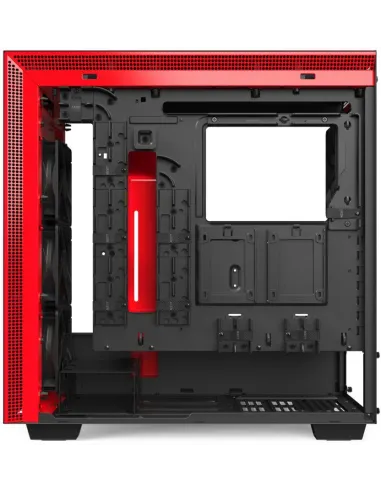NZXT H710 Cristal Templado USB 3.1 Negro/Rojo Mate