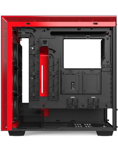 NZXT H710 Cristal Templado USB 3.1 Negro/Rojo Mate