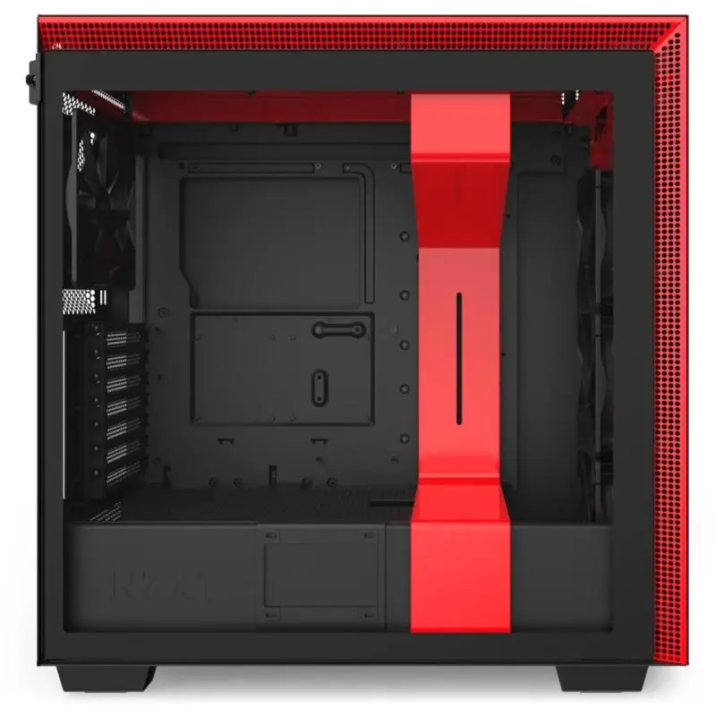 NZXT H710 Cristal Templado USB 3.1 Negro/Rojo Mate