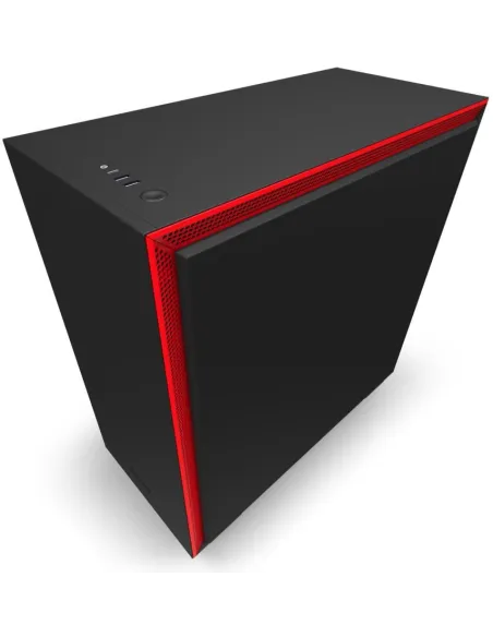 NZXT H710 Cristal Templado USB 3.1 Negro/Rojo Mate