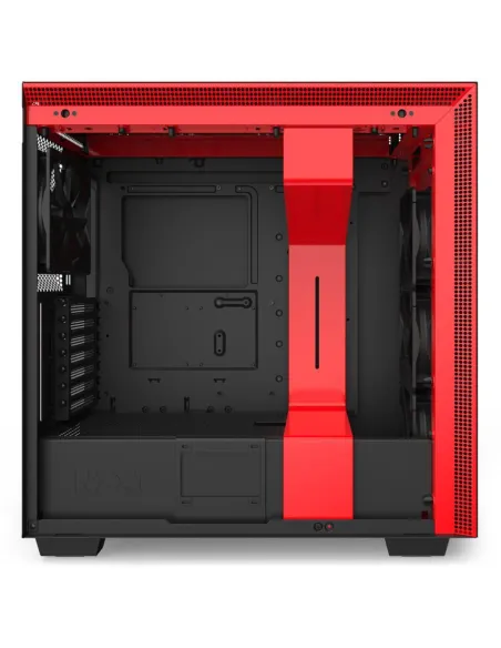 NZXT H710 Cristal Templado USB 3.1 Negro/Rojo Mate