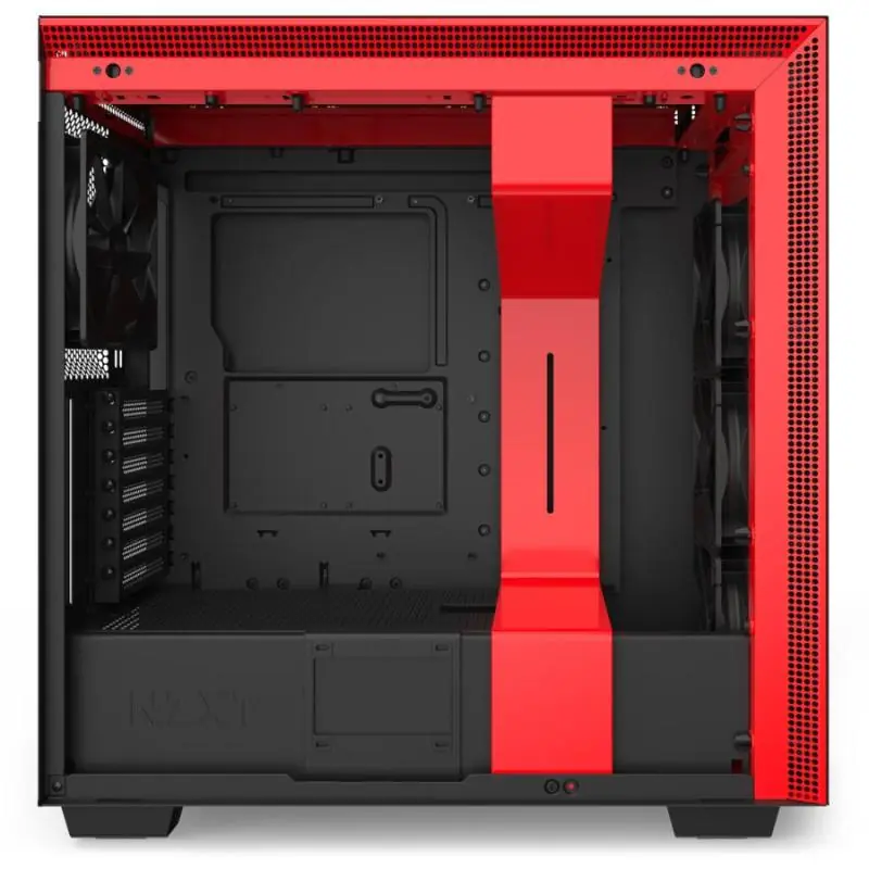 NZXT H710 Cristal Templado USB 3.1 Negro/Rojo Mate