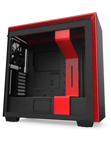 NZXT H710 Cristal Templado USB 3.1 Negro/Rojo Mate