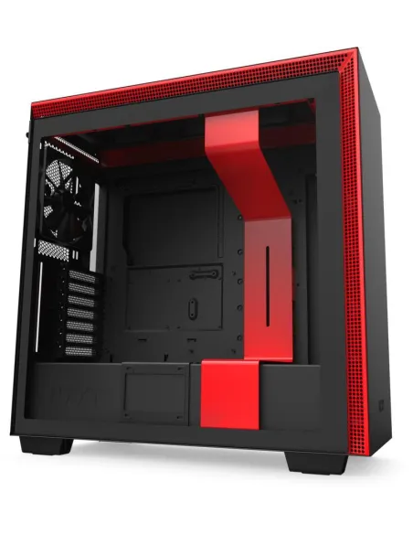 NZXT H710 Cristal Templado USB 3.1 Negro/Rojo Mate