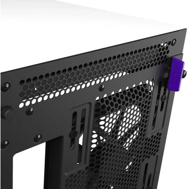 NZXT H710i Cristal Templado USB 3.1 RGB Blanco Mate