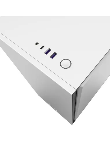 NZXT H710i Cristal Templado USB 3.1 RGB Blanco Mate
