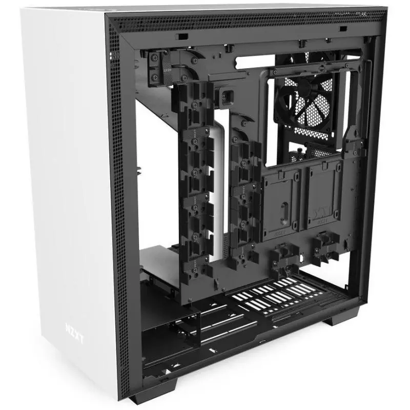 NZXT H710i Cristal Templado USB 3.1 RGB Blanco Mate