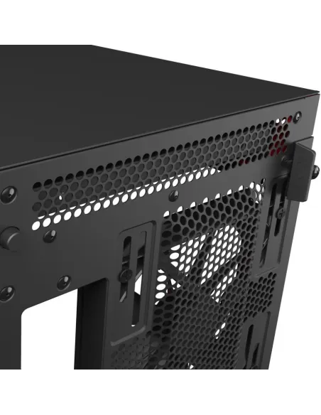NZXT H710i Cristal Templado USB 3.1 RGB Negro/Rojo Mate