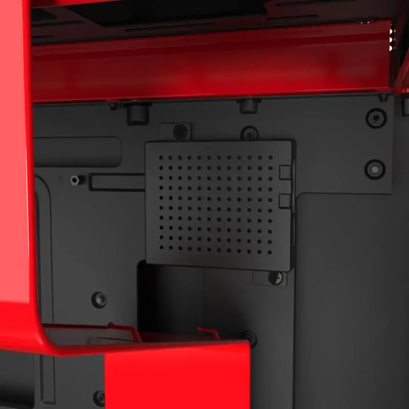 NZXT H710i Cristal Templado USB 3.1 RGB Negro/Rojo Mate