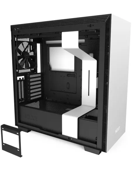 NZXT H710i Cristal Templado USB 3.1 RGB Blanco Mate