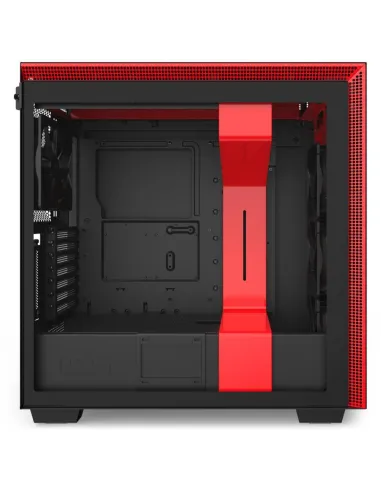 NZXT H710i Cristal Templado USB 3.1 RGB Negro/Rojo Mate