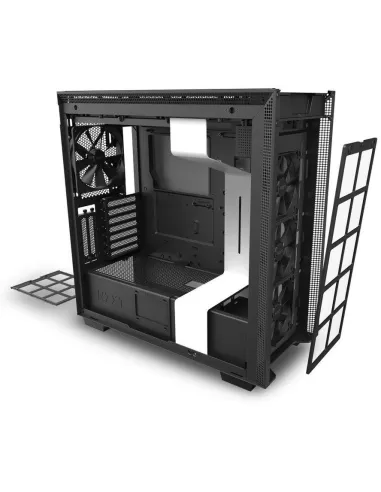 NZXT H710i Cristal Templado USB 3.1 RGB Blanco Mate