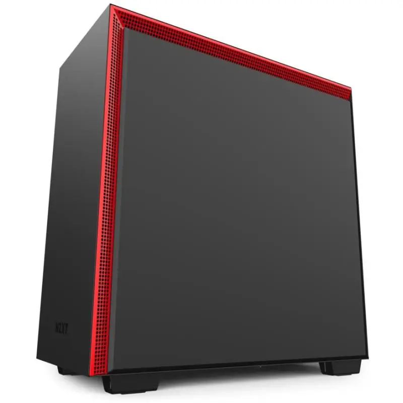 NZXT H710i Cristal Templado USB 3.1 RGB Negro/Rojo Mate