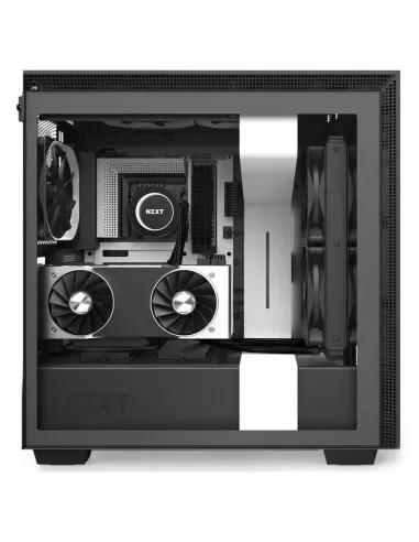 NZXT H710i Cristal Templado USB 3.1 RGB Blanco Mate