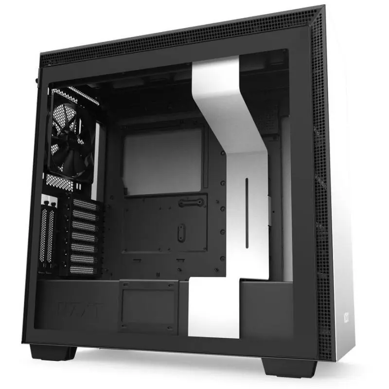 NZXT H710i Cristal Templado USB 3.1 RGB Blanco Mate