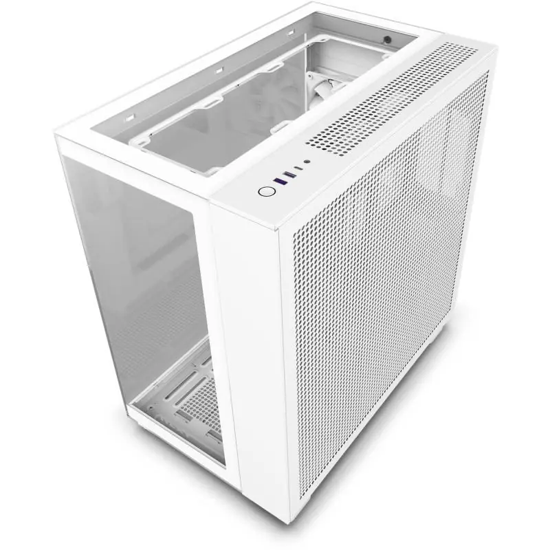 NZXT H9 Elite Cristal Templado USB 3.2 Blanca