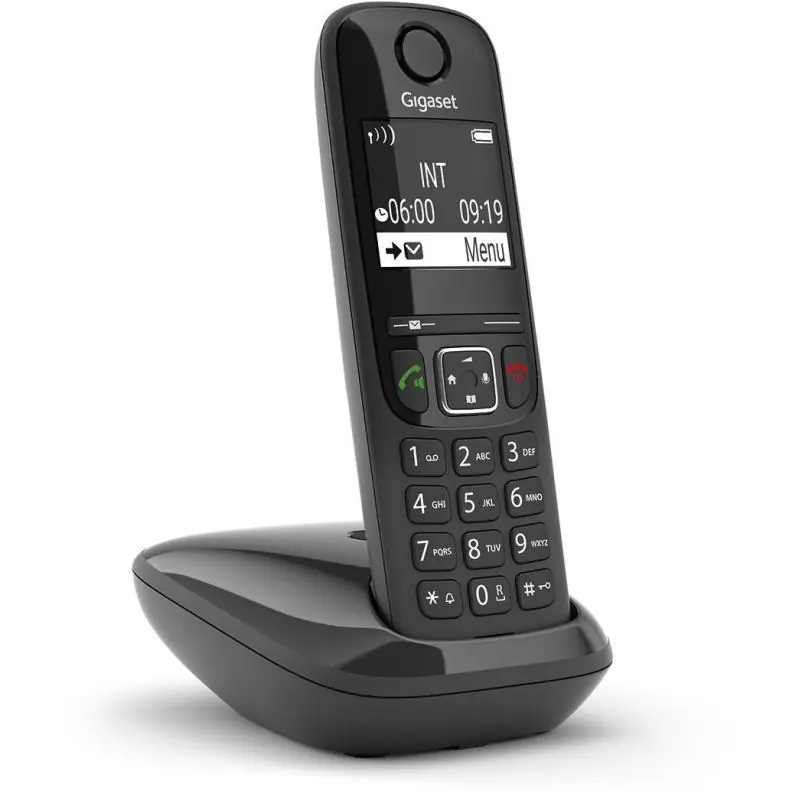 Gigaset AS690 Inalámbrico Dect Negro