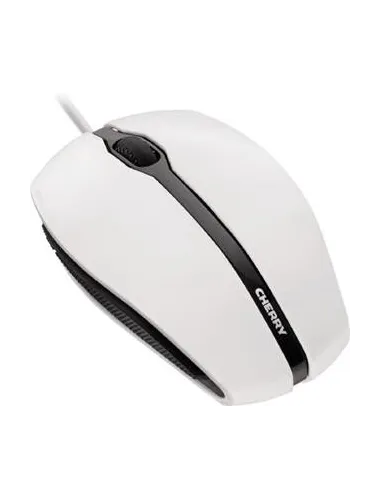Cherry JM-0300-0 Gentix Silent Ratón Óptico 1000 DPI Blanco