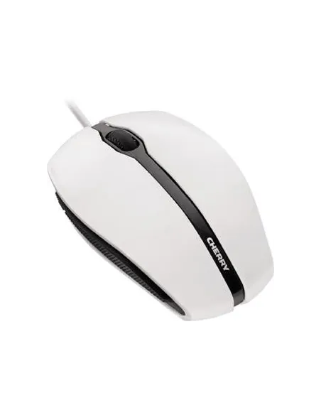 Cherry JM-0300-0 Gentix Silent Ratón Óptico 1000 DPI Blanco