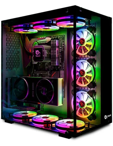 Talius Cronos Cristal Templado USB 3.0 RGB