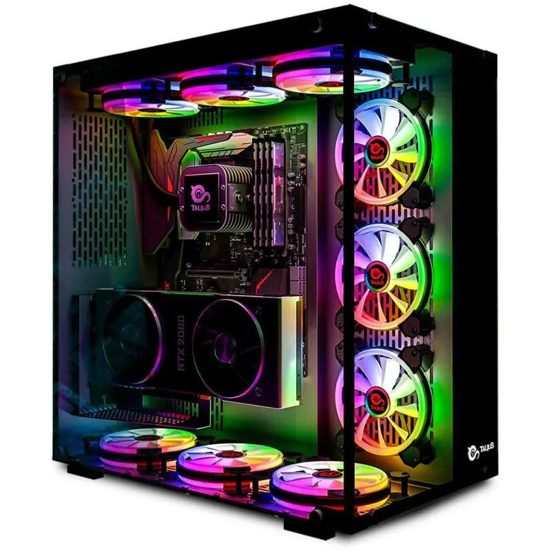 Talius Cronos Cristal Templado USB 3.0 RGB