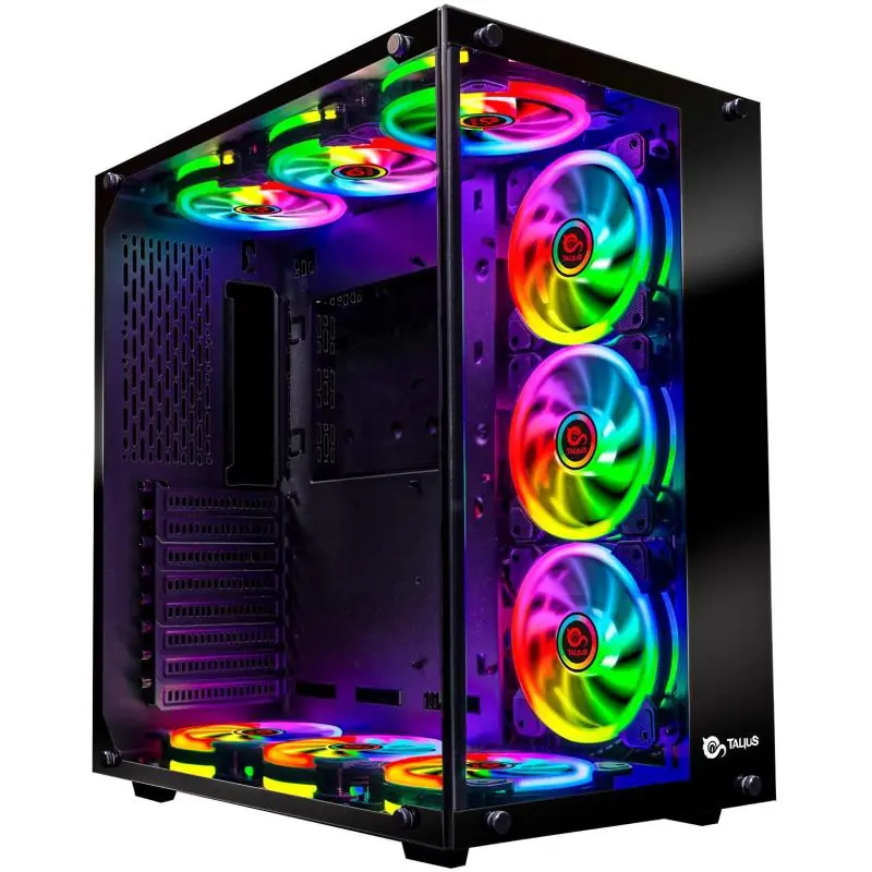 Talius Cronos Cristal Templado USB 3.0 RGB