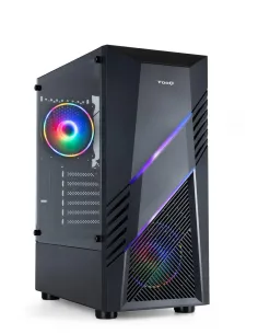 TooQ TQGCC102-B BioHazard Torre ATX Cristal Templado USB 3.0 Negra