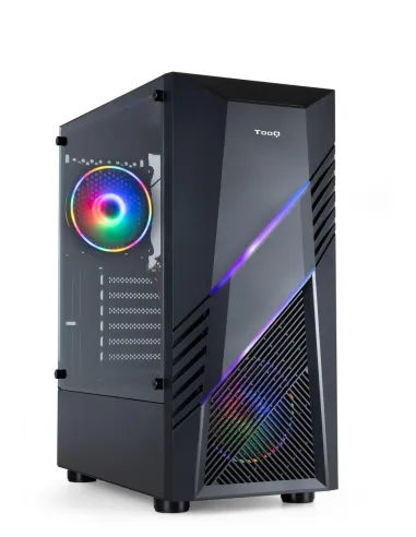 TooQ TQGCC102-B BioHazard Torre ATX Cristal Templado USB 3.0 Negra