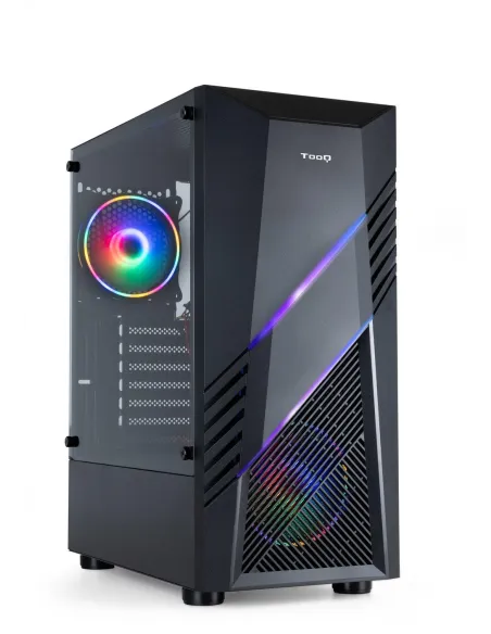 TooQ TQGCC102-B BioHazard Torre ATX Cristal Templado USB 3.0 Negra