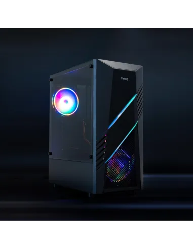 TooQ TQGCC102-B BioHazard Torre ATX Cristal Templado USB 3.0 Negra