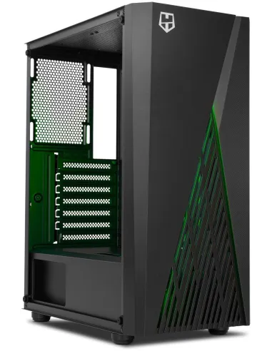 Nox Hummer Frost Cristal Templado USB 3.0 aRGB Negra