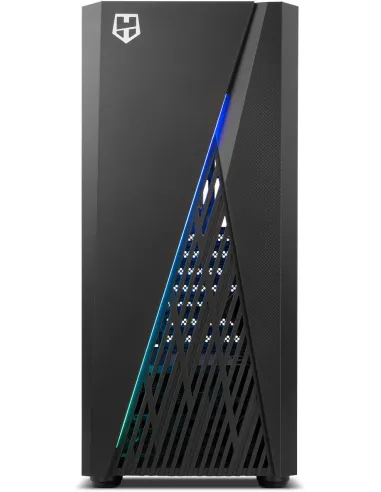 Nox Hummer Frost Cristal Templado USB 3.0 aRGB Negra