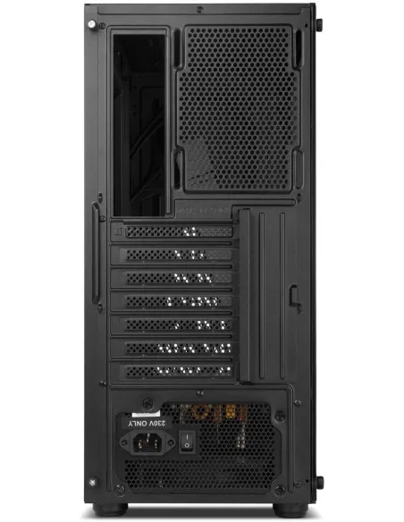 Nox Hummer Frost Cristal Templado USB 3.0 aRGB Negra