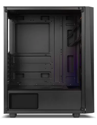 Nox Hummer Frost Cristal Templado USB 3.0 aRGB Negra